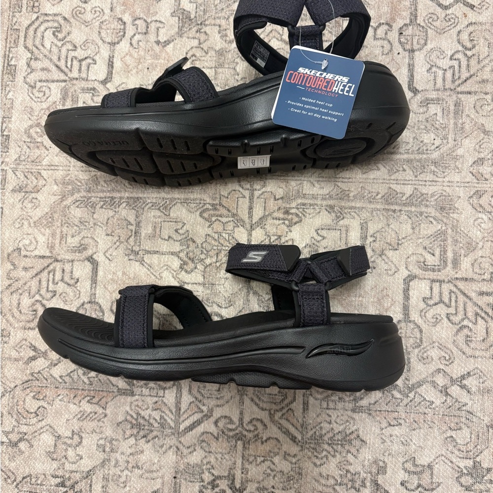 Skechers Black Sandals for Women - Picture 4 of 7
